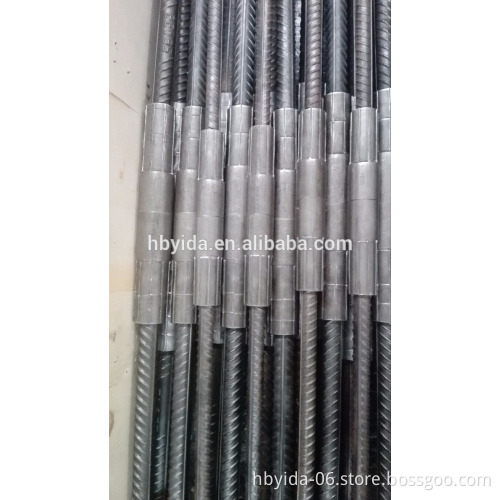 Grip rebar splices for construction